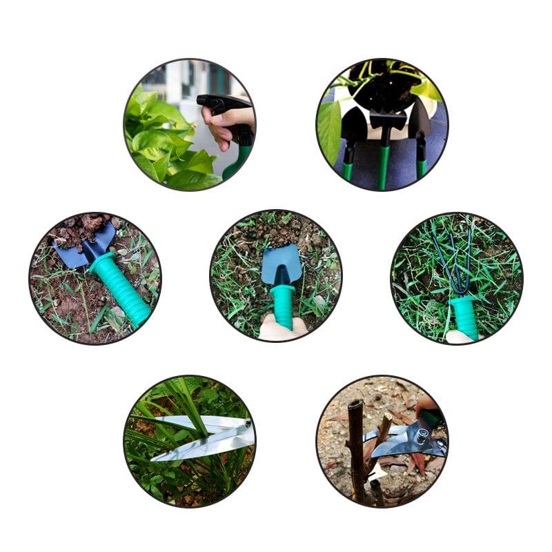 Tuingereedschap Set 10 Delig RVS Met Opbergkoffer Complete Tuinset | Restfield