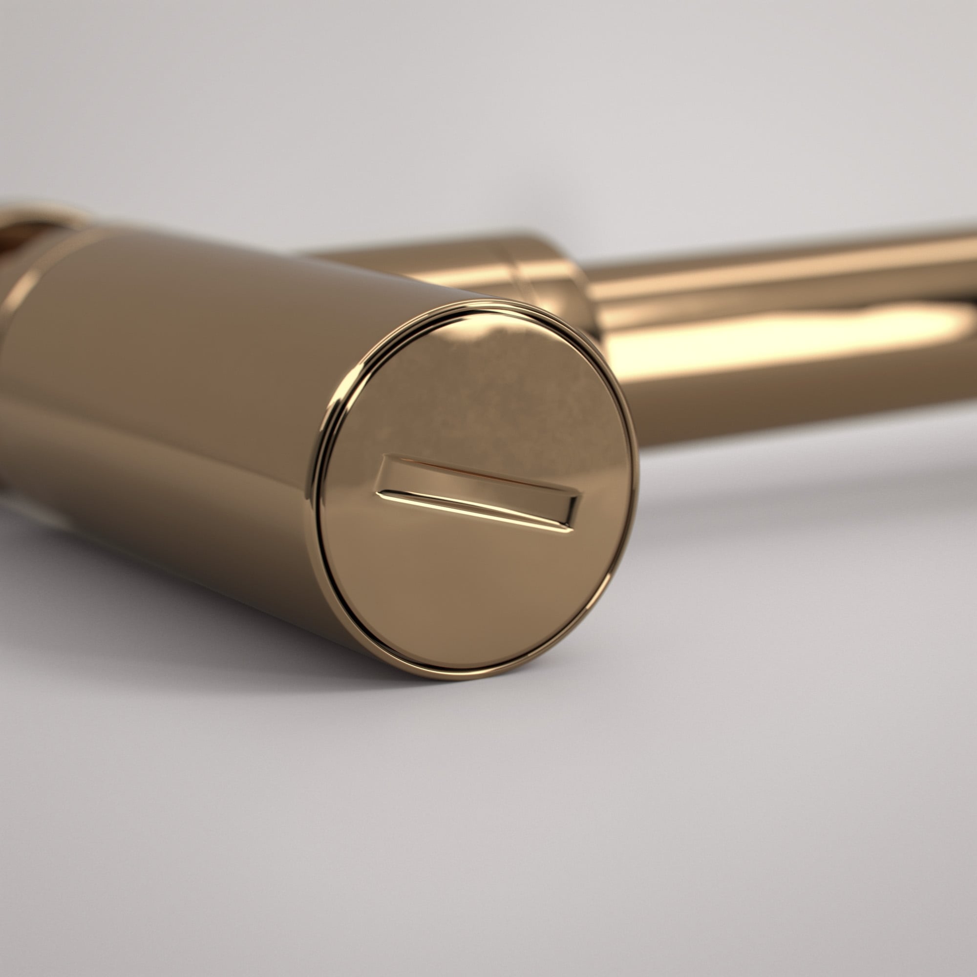 Flessenval Rond Rosé Goud Badkamer Wastafel Sifon Luxe Stijlvol Design Complete Kit