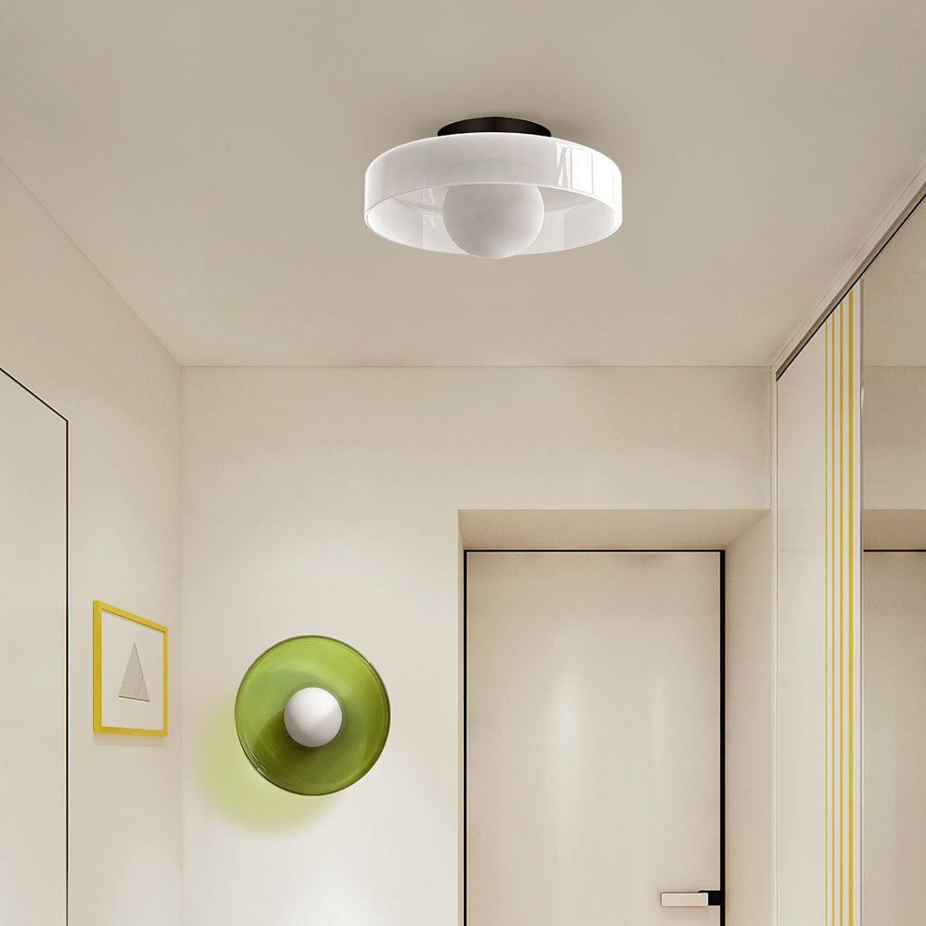 Glazen Schijf Plafondlamp & Wandlamp – Moderne Designverlichting in Glas | Restfield