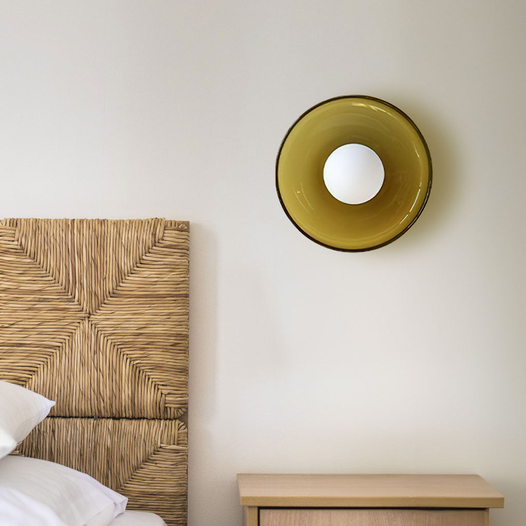 Glazen Schijf Plafondlamp & Wandlamp – Moderne Designverlichting in Glas | Restfield