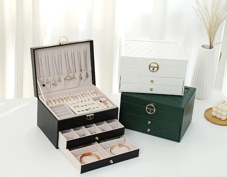 Luxe Sieradendoos met Meerdere Lagen – Elegante Opbergbox voor Sieraden | Restfield