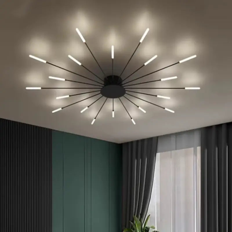 Plafondlamp Buizen Design Italiaans Aluminium Acryl LED G9 60W Woonkamer Hal Modern