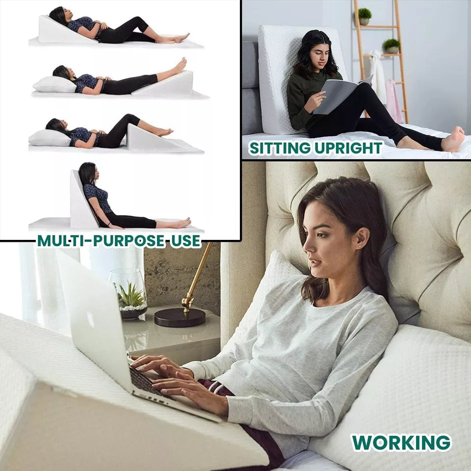 Ergonomische Kussensloop Kilekussen – Ondersteunt Rug, Nek & Betere Nachtrust | Restfield