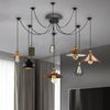 Hanglamp Spin Vintage Metaal Dimbaar E27 Meerkoppig Industrieel Sfeerverlichting Woonkamer