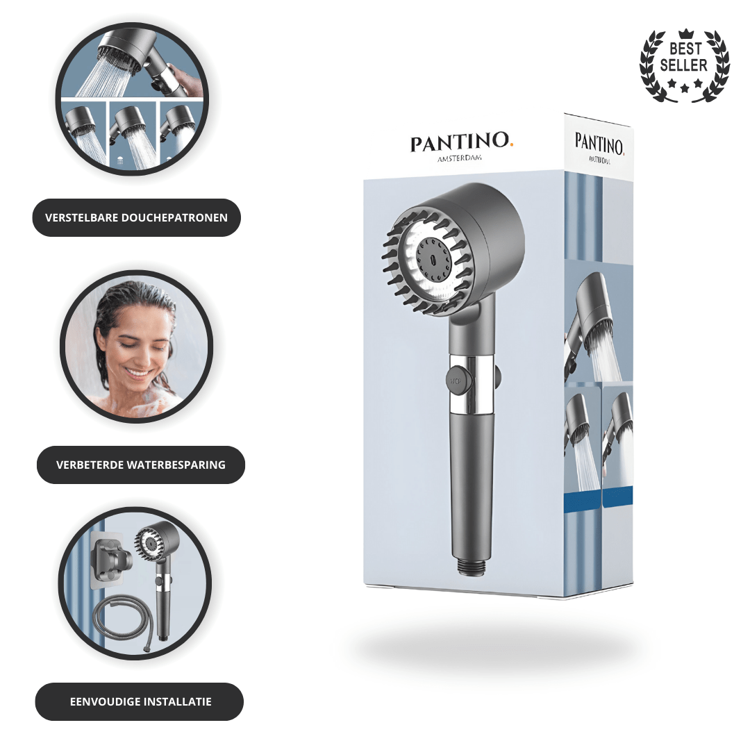 Krachtige Douchekop met Verstelbare Straal & Waterbesparing – Luxe Douche-ervaring | Restfield