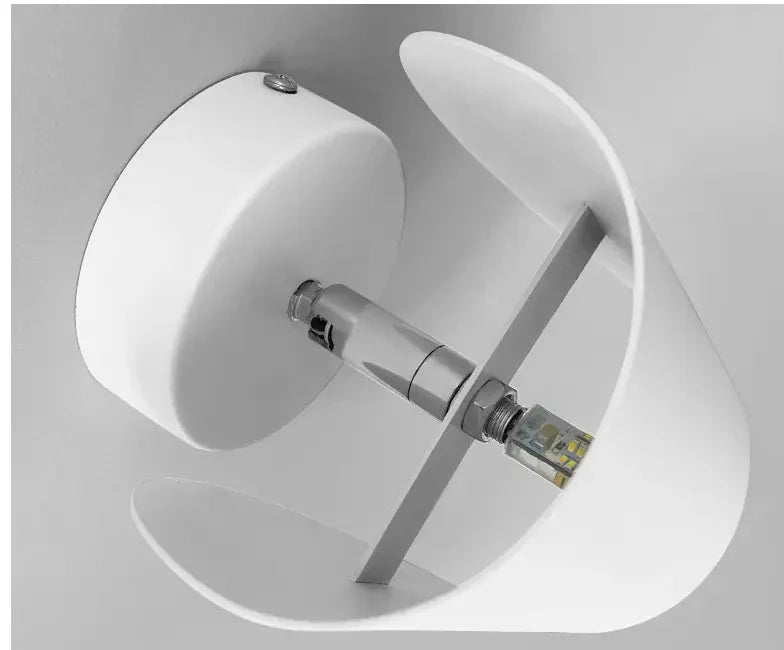 Wandlamp Up Down LED Binnen Aluminium Zwart Wit G4 | Restfield