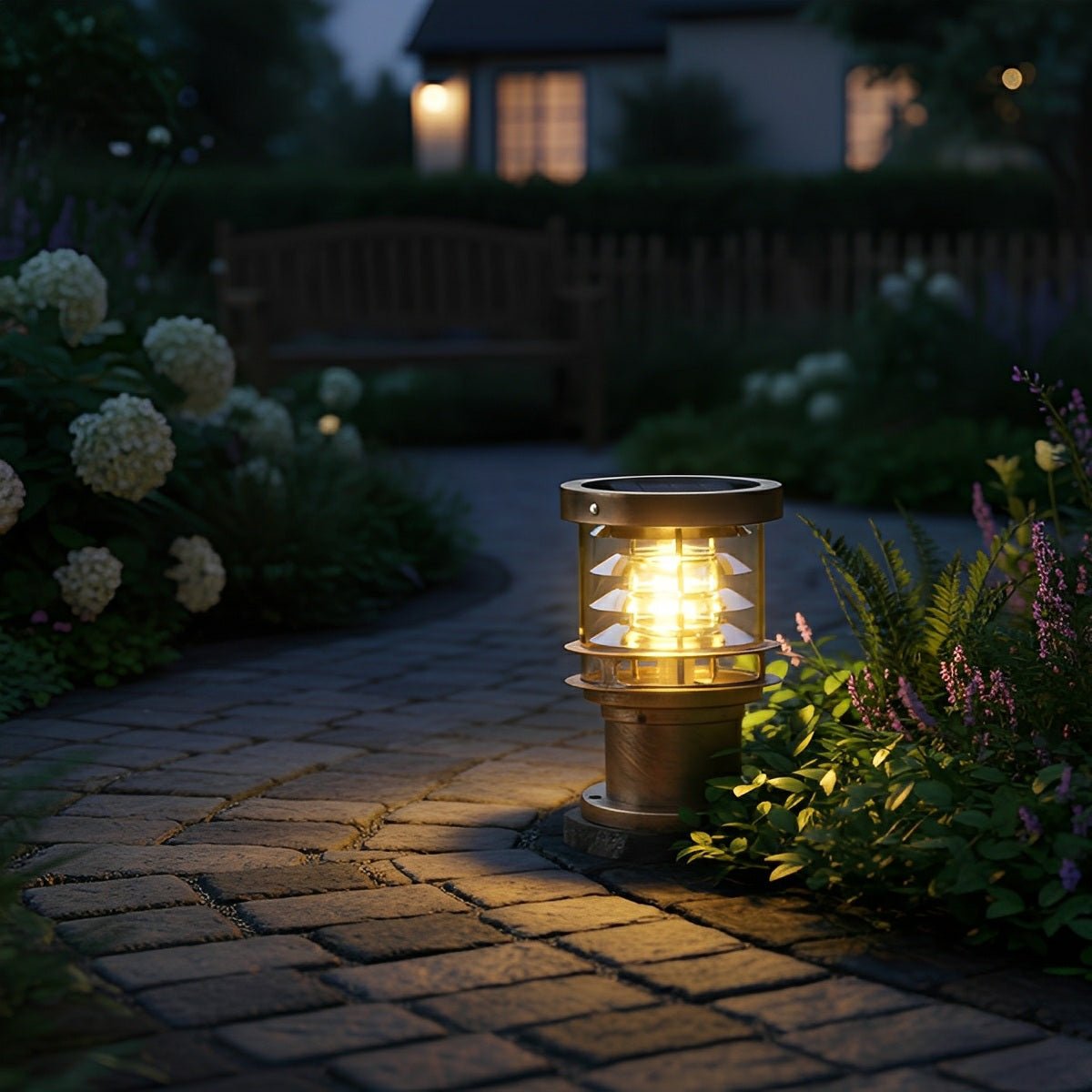 Moderne Waterdichte Buitenlamp Paal Cilinder Led Tuinverlichting IP65 Voor Oprit Pad En Terras | Restfield