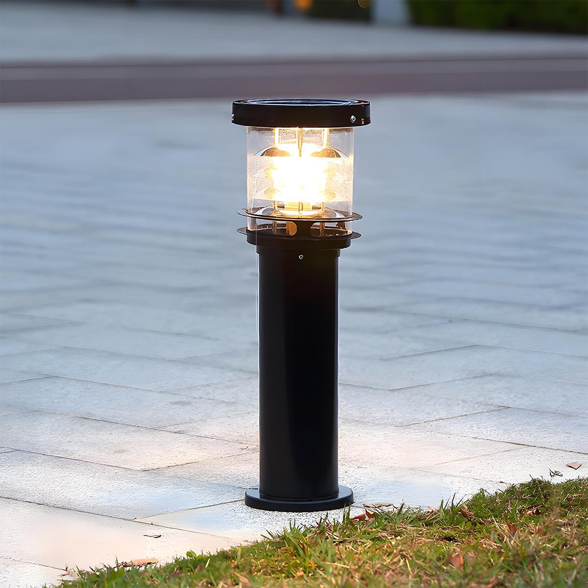Moderne Waterdichte Buitenlamp Paal Cilinder Led Tuinverlichting IP65 Voor Oprit Pad En Terras | Restfield