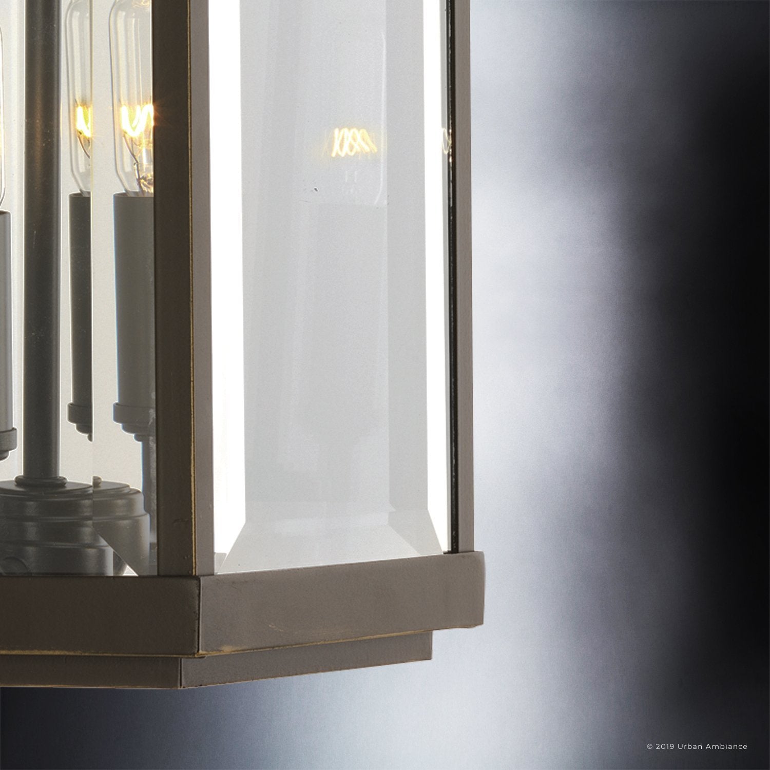 Buitenlamp Wandlamp Klassiek Lantaarn Olde Bronze Aluminium 55cm | Restfield